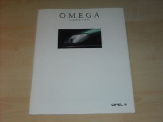41068) Opel Omega B Caravan Prospekt 03/1997