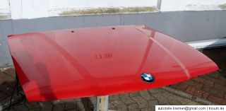 BMW E36 316i Bj95 Limousine rot Motorhaube