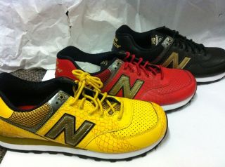 NEW BALANCE M 574 YEAR OF THE DRAGON COLLECTION YOTD BLACK RED YELLOW