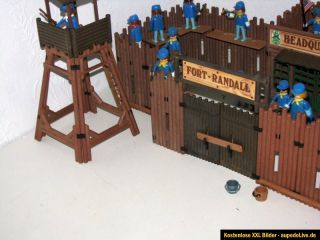 Playmobil Western Fort Randall 3419 mit vielen Nordstaatlern