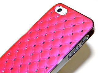 iPhone 5 STraSS BlinG Chrom LOOK COVER hard CASE HÜLLE tasche schale