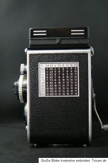 Rolleiflex 2,8 F,Zwillingsobjektiv, Mittelformat, Spiegelreflex, Nr