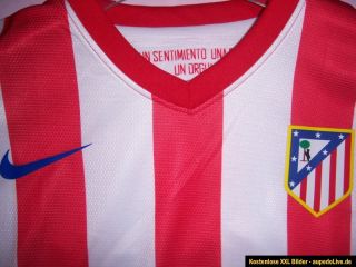 Atlético Madrid Heim Trikot AUTHENTIC VERSION 2012/2013 Falcao #9 NEU