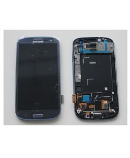 Samsung i9300 Galaxy S3 LCD Display mit Rahmen Komplettset Touchscreen