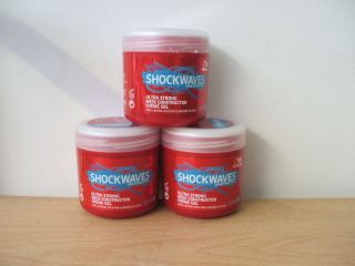 SHOCKWAVES, 3 ULTRA STRONG MESS CONSTRUCTOR CREME GEL X 150ML