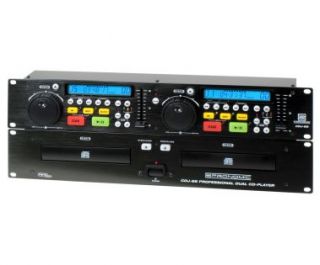 Pronomic CDJ 88 Dual CD Player Doppel Laufwerk für DJ Rackeinbau