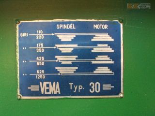 Säulen, Ständerbohrmaschine VEMA Typ 30  7