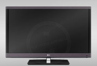 LG 55LW579S CINEMA 3D TV mit HbbTV Schwarz Hochglanz Bronze