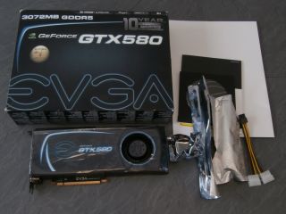 EVGA NVIDIA GeForce GTX580 Grafikkarte PCI e 3GB GDDR5 Speicher Dual