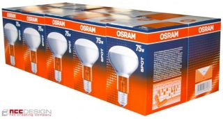10 x Osram Reflektor Concentra Spot R80 75W Gluehlampe Gluehbirne 75