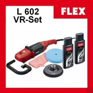Flex Polierer Poliermaschine L 602 VR Set NEU/OVP