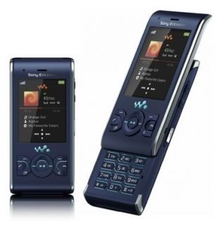 Sony Ericsson Walkman W595   Active Blue (Ohne Simlock) Handy