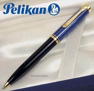Pelikan K 600 K600 Souverän Kugelschreiber schwarz blau NEU