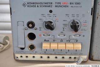 Rohde & Schwarz Röhrenvoltmeter URU BN1080