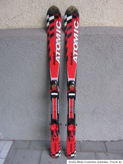Kinderskiset Race Carving Ski Atomic Race 6, 120cm+ Salomon 4 05