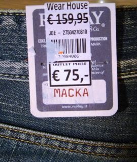 REPLAY Jeans Gr 29/34 Model Macka