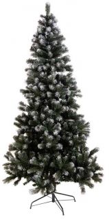 Weihnachtsbaum Christbaum mit Schnee 225 cm Innen u. Außen 954 Tips