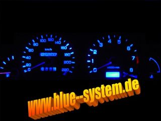 Tacho Umbauset Blau Mazda 626 GF/GW MPV 2 II KEIN LÖTEN