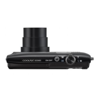 Nikon Coolpix S3300 Digitalkamera 16 Megapixel schwarz