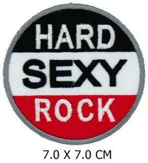 RP024 Hard Core Sexy Rock n Roll Fan Musik Patch
