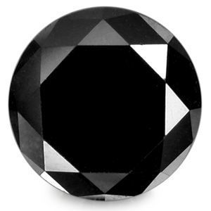 Schwarzer Diamant 0.80 Karat TOP Qualität  /N080