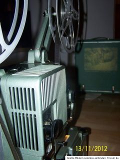 Siemens 2000 16mm Filmprojektor Projector M&L Ton,Tube Amp 2x EL84