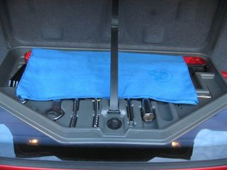 BMW blaues Tuch fuer Werkzeugkasten Bordwerkzeug E24 M635CSi E28 M5