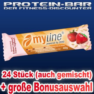 Inko 24 myline Eiweiß Diät Riegel L Carnitin 1kg/36,25€