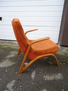 Original PAUL BODE LOUNGE CHAIR Sessel 1950s ATOMIC SPACE AGE VINTAGE