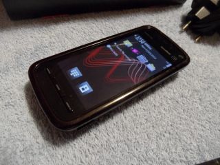 Nokia XpressMusic 5800 XM Rot ohne simlock Smartphone Handy OVI Maps