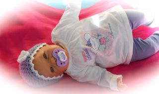 Sarah Maus Reborn/Reallife Baby super süß wie ein echtes Baby