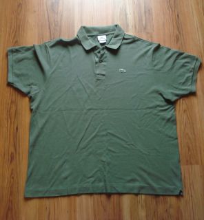 Original Lacoste Poloshirt Oliv Größe 8 (XL)