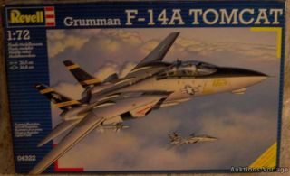 RARITÄT GRUMMAN F 14A TOMCAT BAUSATZ MODELLBAU REVELL 172