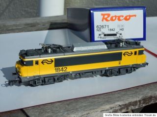 Roco 62671 E  Lok Serie 1800 der NS Ep.5 gelb/grau wie Neu in OVP,mit