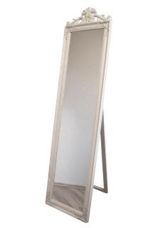 Standspiegel 180 x 45 cm Spiegel Weiß Silber