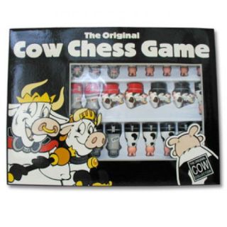 Kuh Cow Schachspiel, Comic, Witzig
