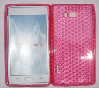 Funda Carcasa Gel TPU LG Optimus L7 P705 Rosa Pink desde España