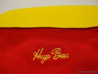 NEU   HUGO BOSS Poloshirt L   PADDY FLAG POLO rot SPAIN