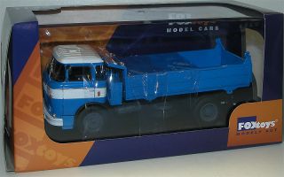 FOXTOYS, FOXT001, Skoda Liaz 706 MTS 24 Kipper, Tipper, 1974, blau