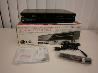 LG RCT 689H DVD Rekorder HDMI DivX zertifiziert Upscaler 1080p SCART