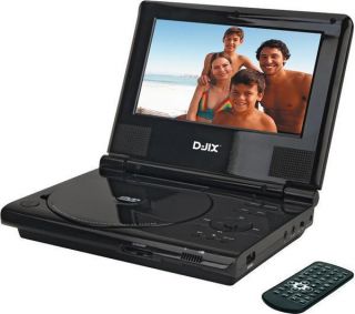 DJIX Tragbarer DVD Player PVS705 51H 7 Bildschirm (18 cm), MPEG 4