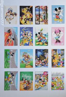 Walt Disney MICKEY MOUSE Club House 16 Postcard Set #2