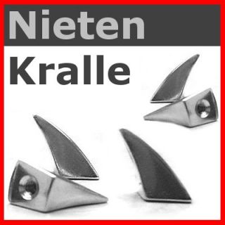 KRALLEN   NIETE  Eck Kralle 19mm / Gothic Punk Larp