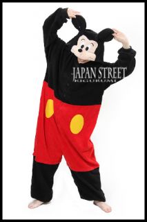 From Japan Original NEW Kigurumi Disney Mickey Mouse cosplay costume