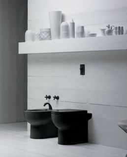 Azzurra Nuvola Toilette mit WC Deckel soft close bodenstehend