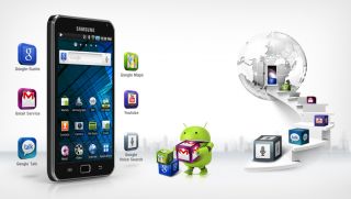 Samsung Galaxy S WiFi 5.0 YP G70 schwarz Android 8GB MP4 Player GPS