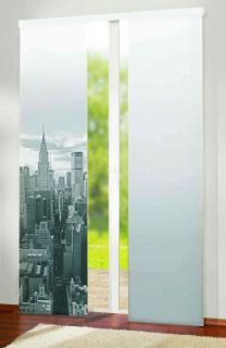 Top Schiebevorhang New York im Digitaldruck blickdicht