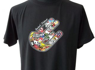 Shocker T Shirt Stickerbombing Edition by Speedwerk , JDM Style