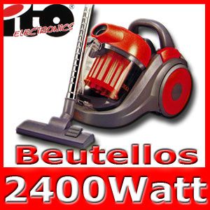 Staubsauger Beutellos 2400W Bodensauger Sauger Zyklon