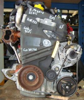 Motor Renault Megane Nissan 1,5 DCI MotocodK9K722 60KW Bj. 03